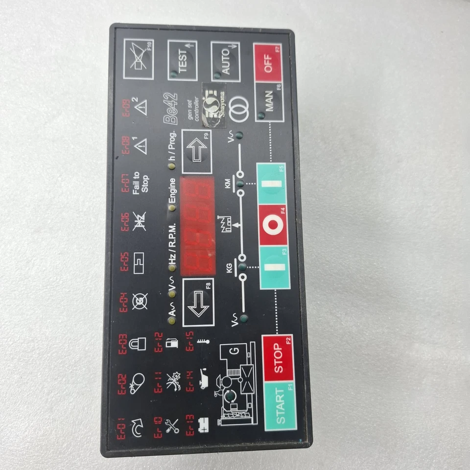 Used Bernini BE42 Genset Controller-Generator Control Panel Be42